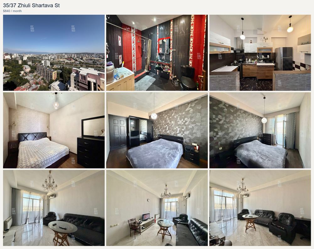 Коллаж из 9 фотографий — 35/37 Zhiuli Shartava St